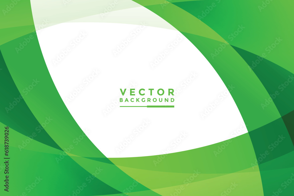 Aufkleber green background vector illustration lighting effect graphic for text and message board design infog