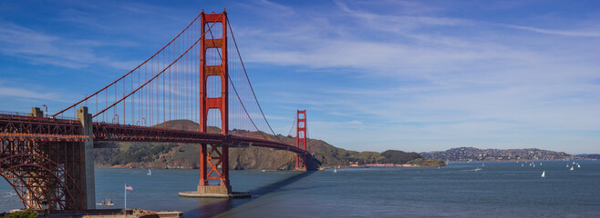 Golden Gate bridge. San Francisco, CA