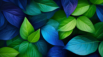 Leaves, abstract