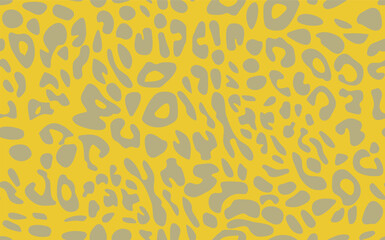 Abstract modern leopard seamless pattern. Animals trendy background. Color decorative vector stock illustration for print, card, postcard, fabric, textile. Modern ornament of stylized skin