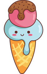 Ice Сream Cute Character