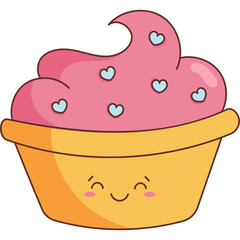 Ice Сream Cute Character