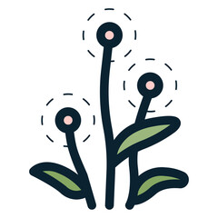 dandelion flower illustration