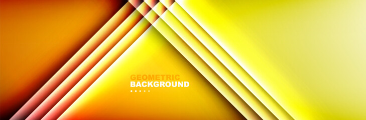 Shadow lines on gradient geometric abstract background. Vector Illustration For Wallpaper, Banner, Background, Card, Book Illustration, landing page