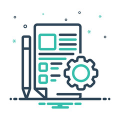 Mix icon for specifications