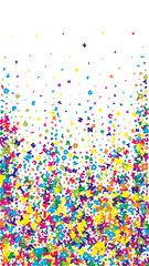 Falling letters of English language. Colorful sketch flying words of Latin alphabet. Exceptional back to school banner.