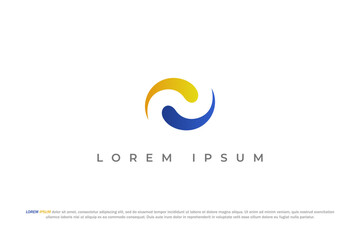 logo business abstract modern minimal