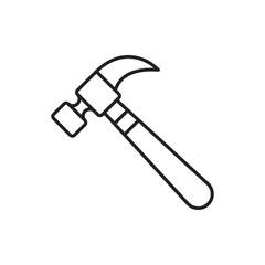 Hammer icon vector design templates simple and modern