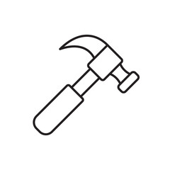 Hammer icon vector design templates simple and modern