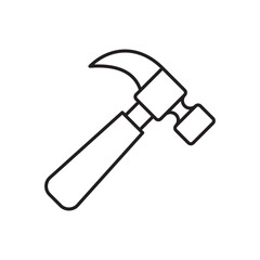 Hammer icon vector design templates simple and modern