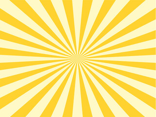 yellow sunburst