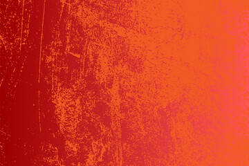 Red Grunge Textured Background For Aged Design
