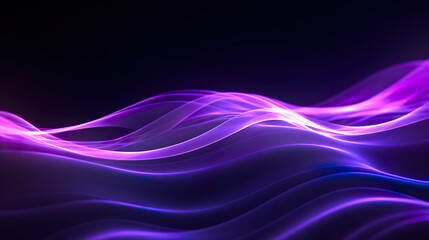 Fototapeta premium Abstract background with smooth lines in purple and blue colors for wallpaper