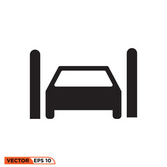 Icon vector graphic of Car wash