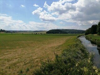 Fototapeta na wymiar landscape with a river
