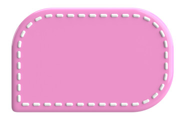 Price tag. Price label. 3D illustration.