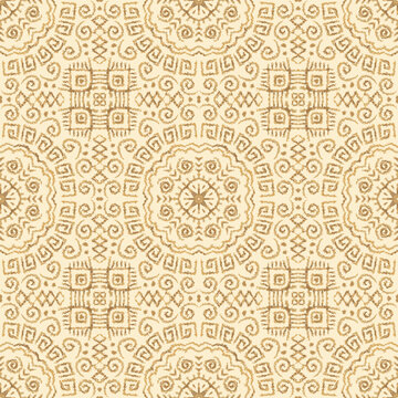 African ethnic seamless pattern abstract. African geometric pattern on geometric square