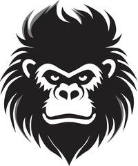 illustration of a Ape. This logo good for mascot logo, can be for ape lovers communtity lo