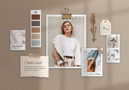 Mood Board Mockup
