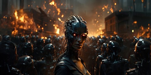 Revolution of the robots at war. Generative AI