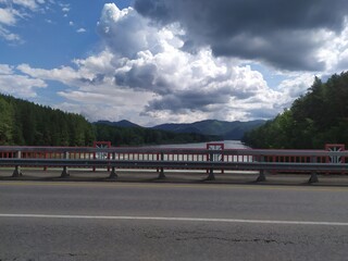 bridge over the river