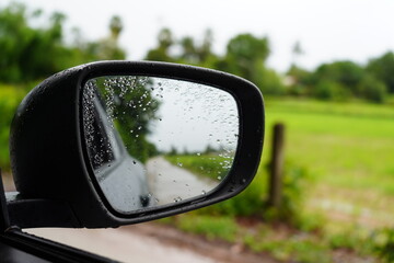 car on the road