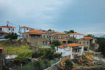 view of the old town of the city of kotor