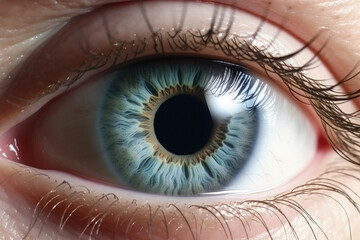 Fototapeta premium Eye close up