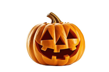 Halloween pumpkin on a transparent background