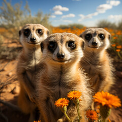 meerkat on the lookout