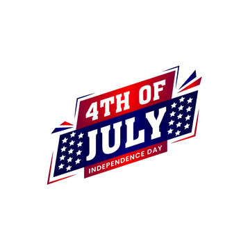 4th july independence day banner design