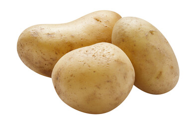 Delicious potatoes cut out