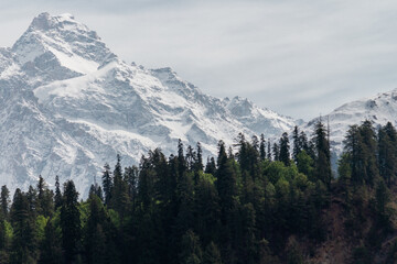 Snow Capped Himalayan Mountain range