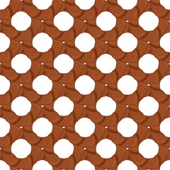 Pattern homemade cookie different taste in pastry biscuit