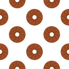 Pattern homemade cookie different taste in pastry biscuit