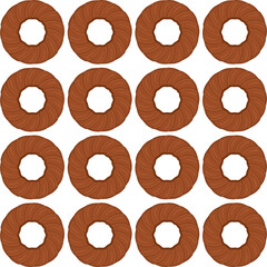 Pattern homemade cookie different taste in pastry biscuit