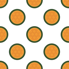 Fototapeta premium Pattern homemade cookie different taste in pastry biscuit