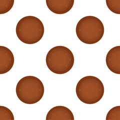Pattern homemade cookie different taste in pastry biscuit