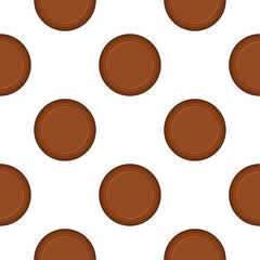 Pattern homemade cookie different taste in pastry biscuit