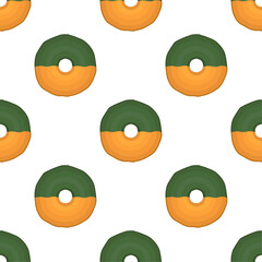 Pattern homemade cookie different taste in pastry biscuit