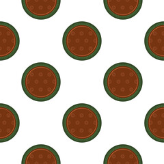 Pattern homemade cookie different taste in pastry biscuit