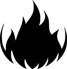 fire icon shape