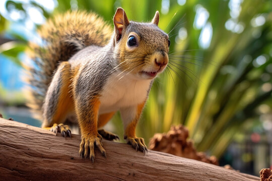 cute and adorable squirrel animal
