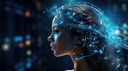 Machine learning artificial intelligence - Generative AI technology, Generative, AI, technology