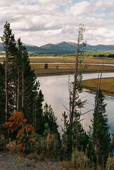 Viaje al parque de Yellowstone en Estados Unidos, fotos analógicas disparadas con una Canon A1 y...