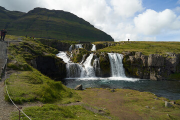 Kirkjufellsfoss Waterfall in Iceland