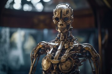 AI in creature hi technology body bio mechanical body 2
