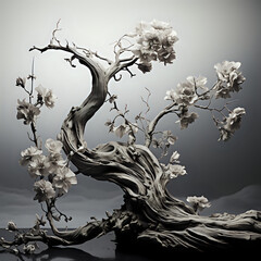 flowering dry branch