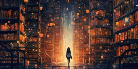 magical library