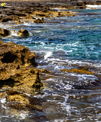 Sea on Malta. San Julian place. Beauty world